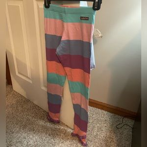 Sz 10 Matilda Jane striped leggings barely worn